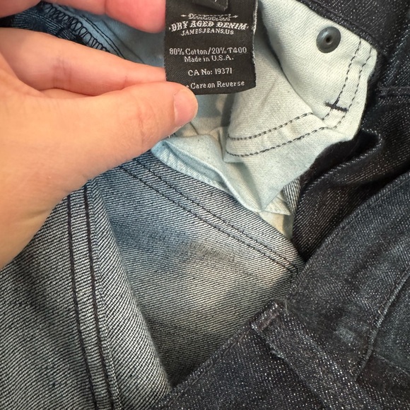 JAMES JEANS Hunter Riesling Dark Blue Women's Straight Leg Jeans, Size 27 - Picture 5 of 6